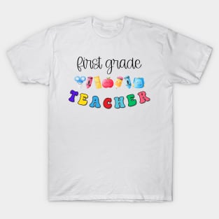 First Grade Teacher Shirt T-Shirt